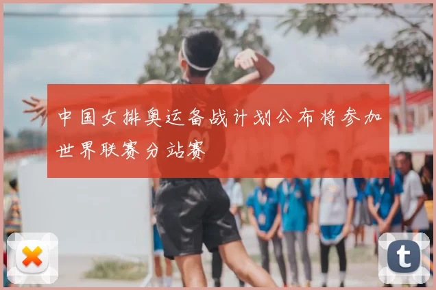 中国女排奥运备战计划公布将参加世界联赛分站赛